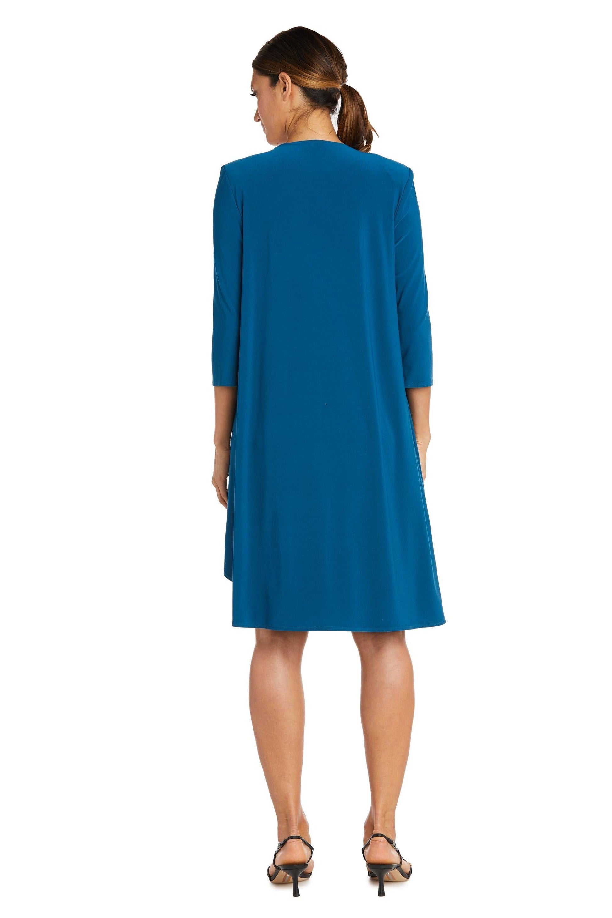 R&M Richards 7967 Short Two Piece Jacket Dress