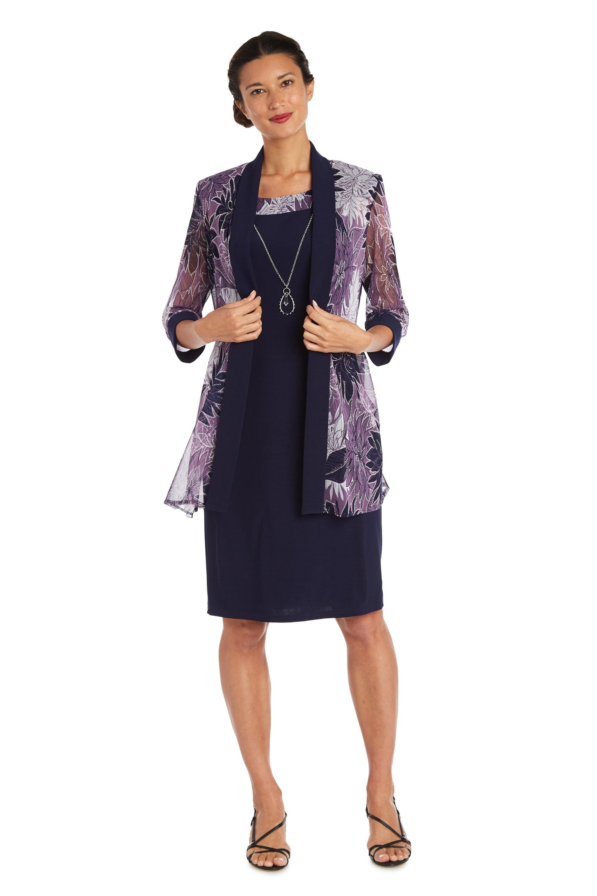 R&M Richards 9003P Short Two Piece Jacket Dress | The Dress Outlet R&M Richards 9003P Short Two Piece Jacket Dress | The Dress Outlet