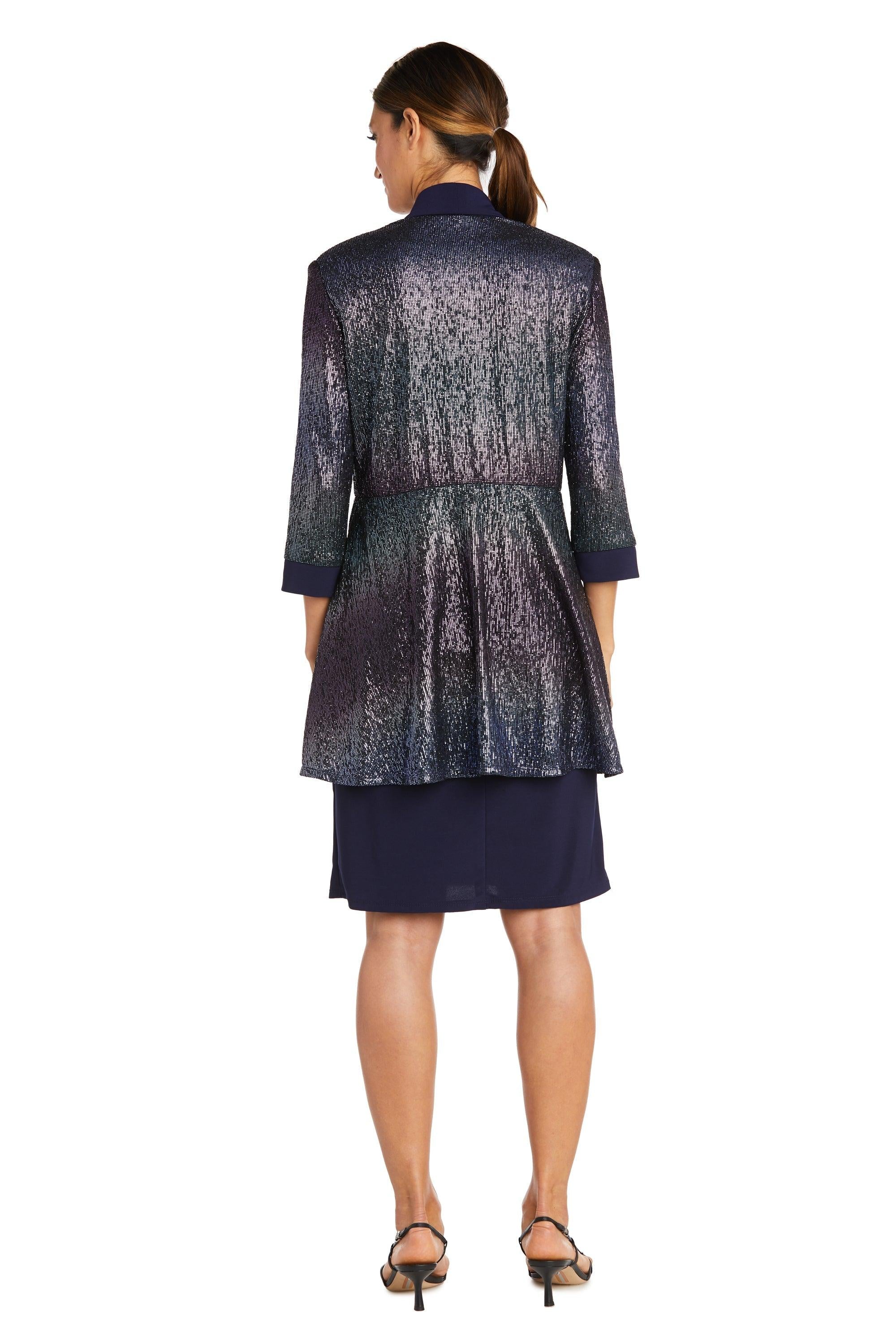 R&M Richards Short Two Piece Jacket Dress 9068 - The Dress Outlet