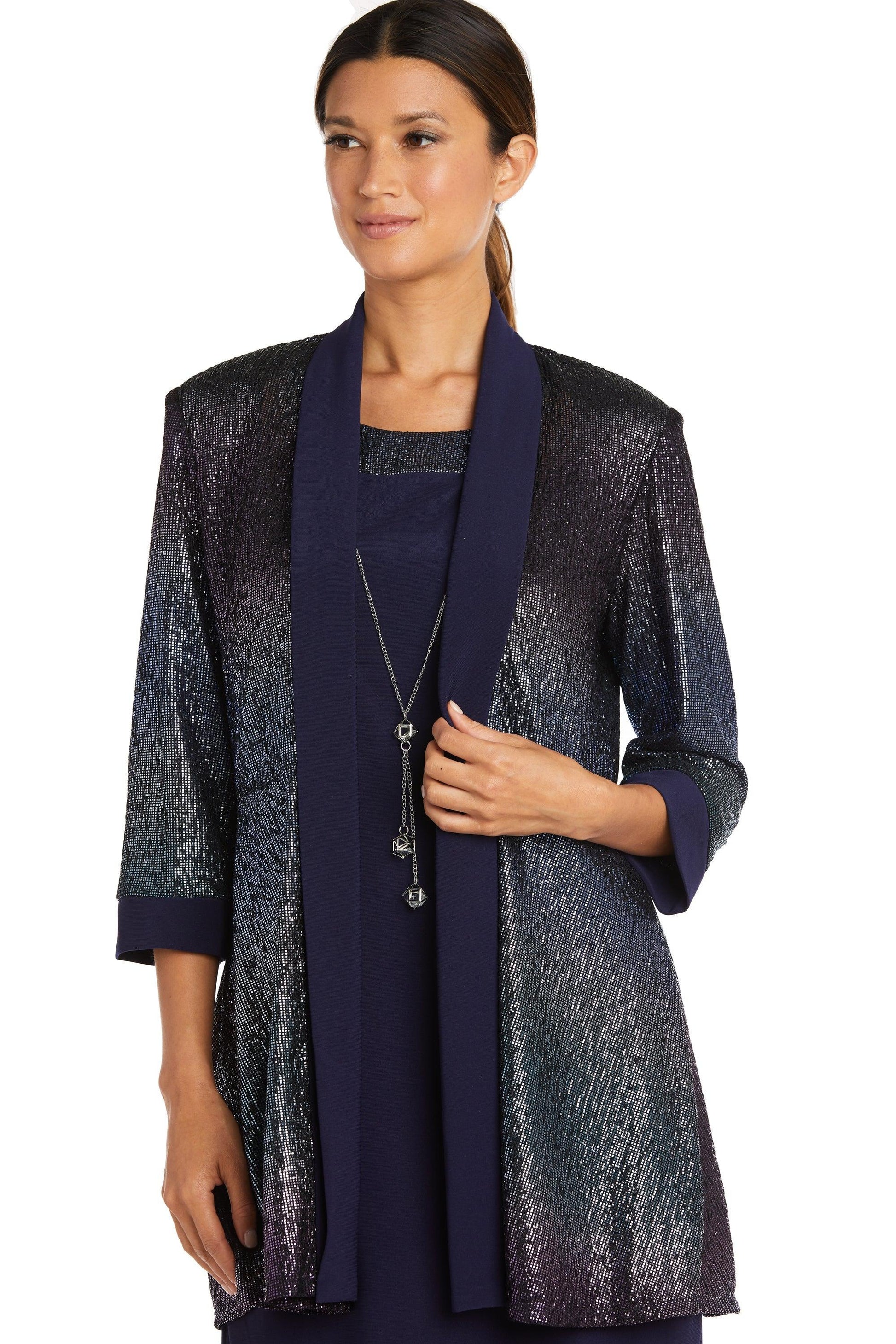 R&M Richards 9068 Short Two Piece Jacket Dress