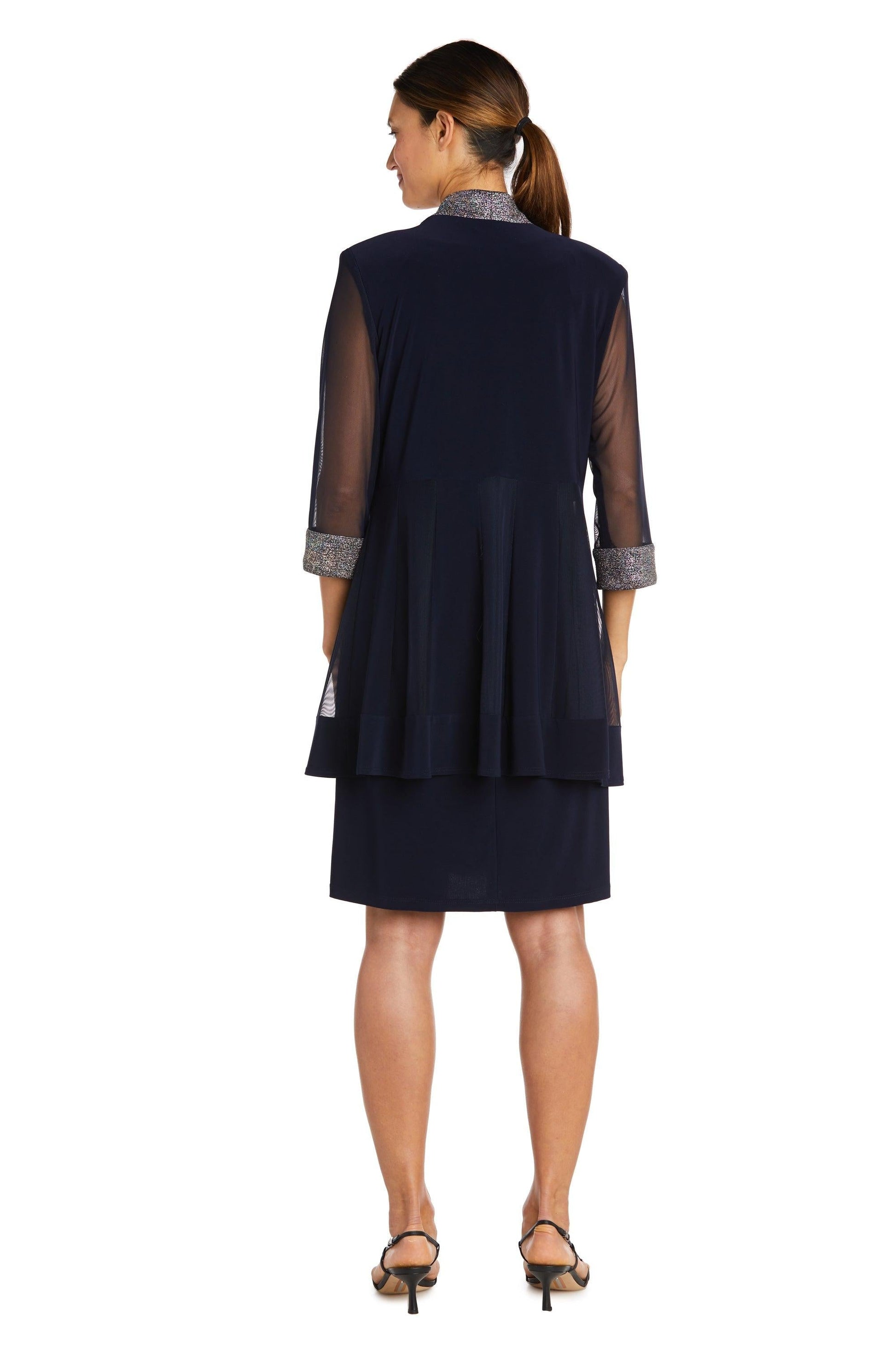 R&M Richards 9147 Short Two Piece Jacket Dress
