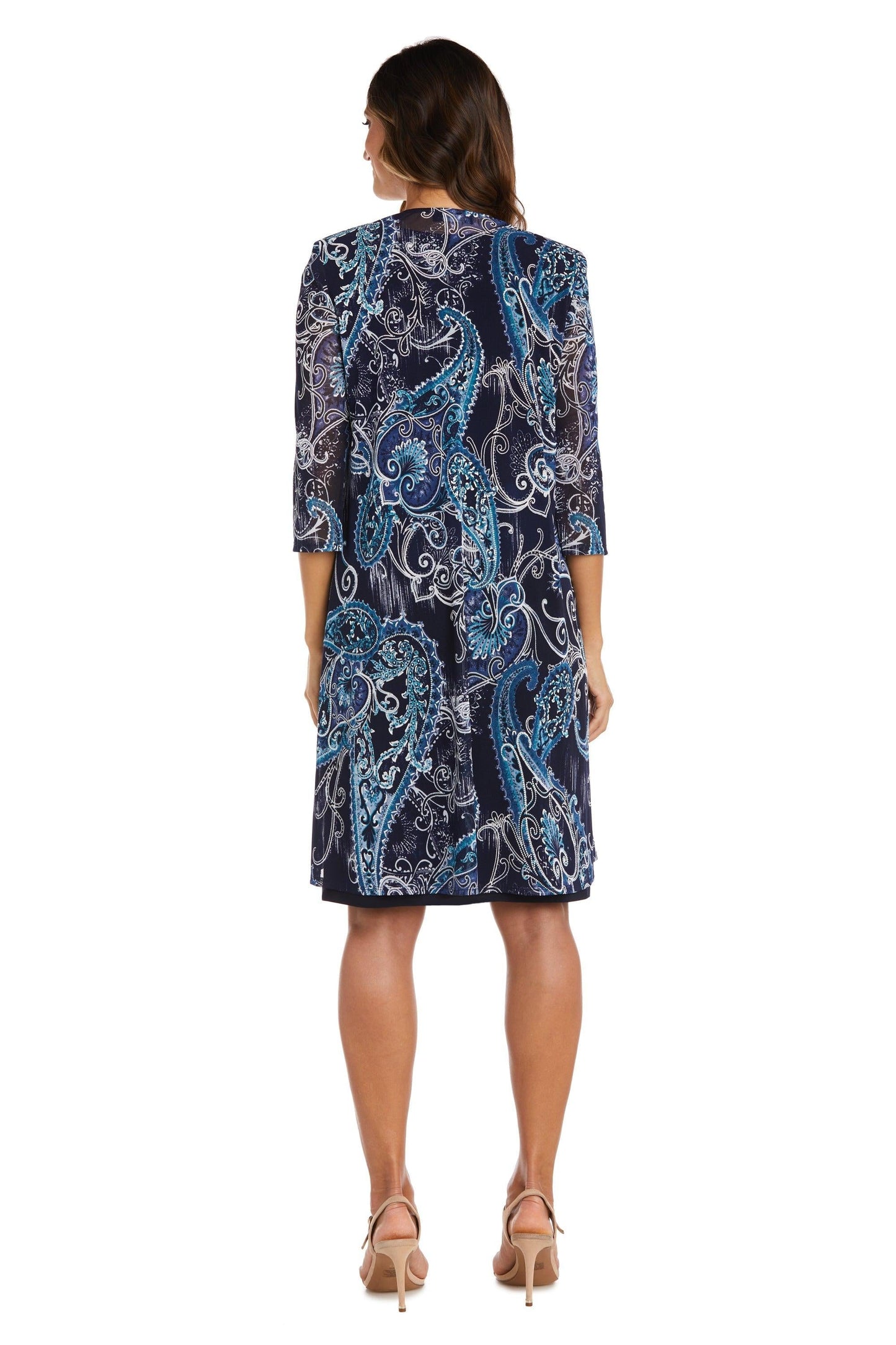R&M Richards Short Two Piece Jacket Dress 9187 - The Dress Outlet