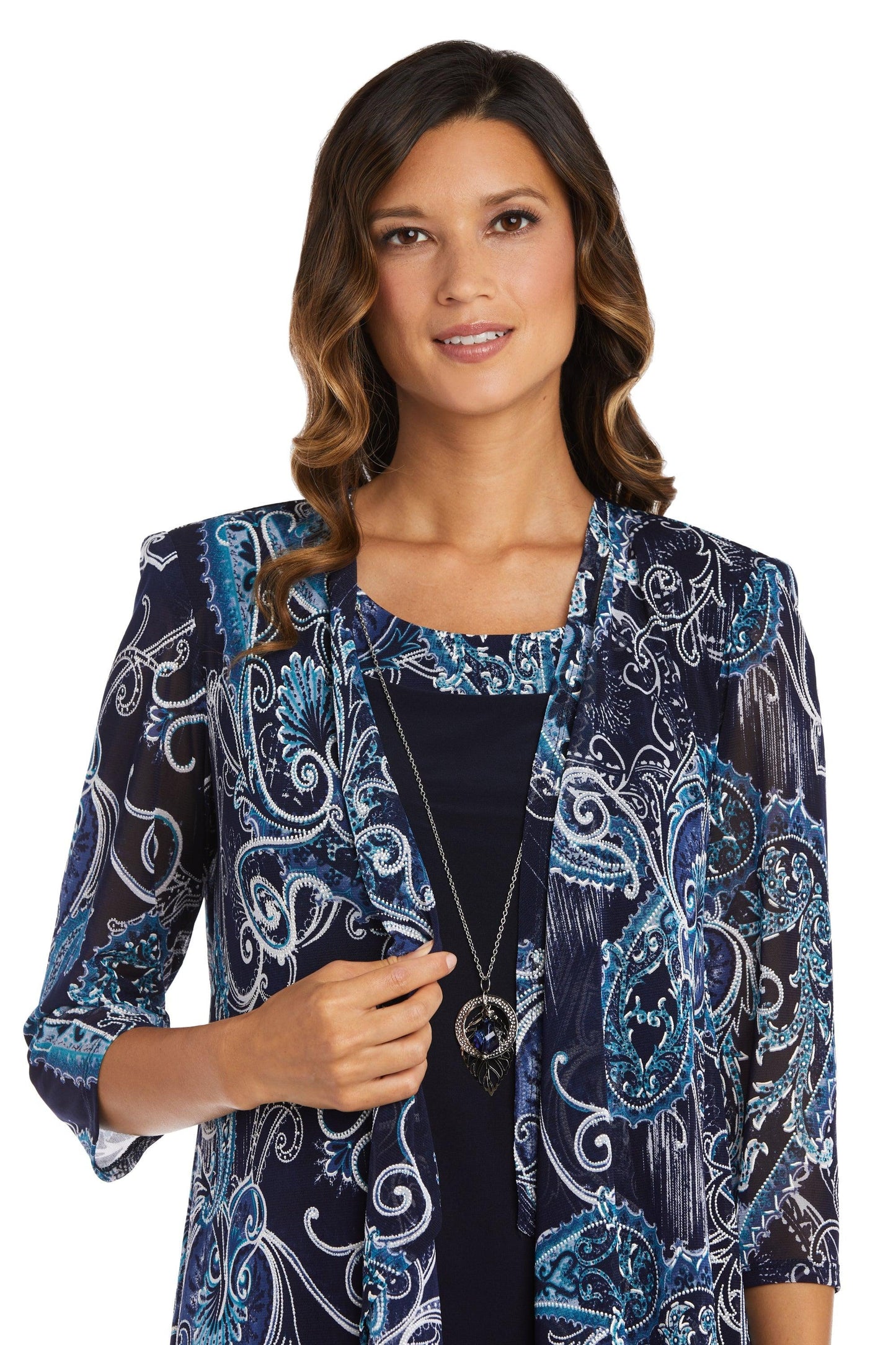 R&M Richards Short Two Piece Jacket Dress 9187 - The Dress Outlet