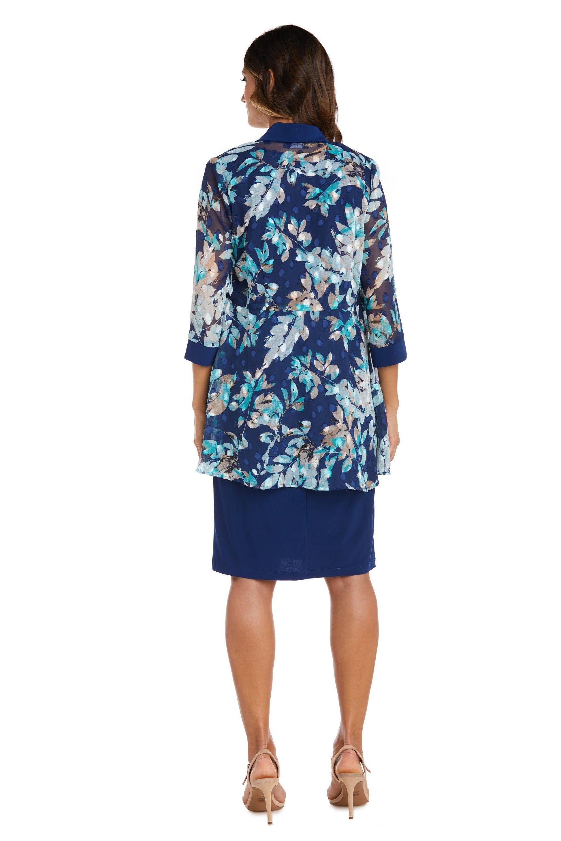 R&M Richards 9389 Short Two Piece Jacket Dress