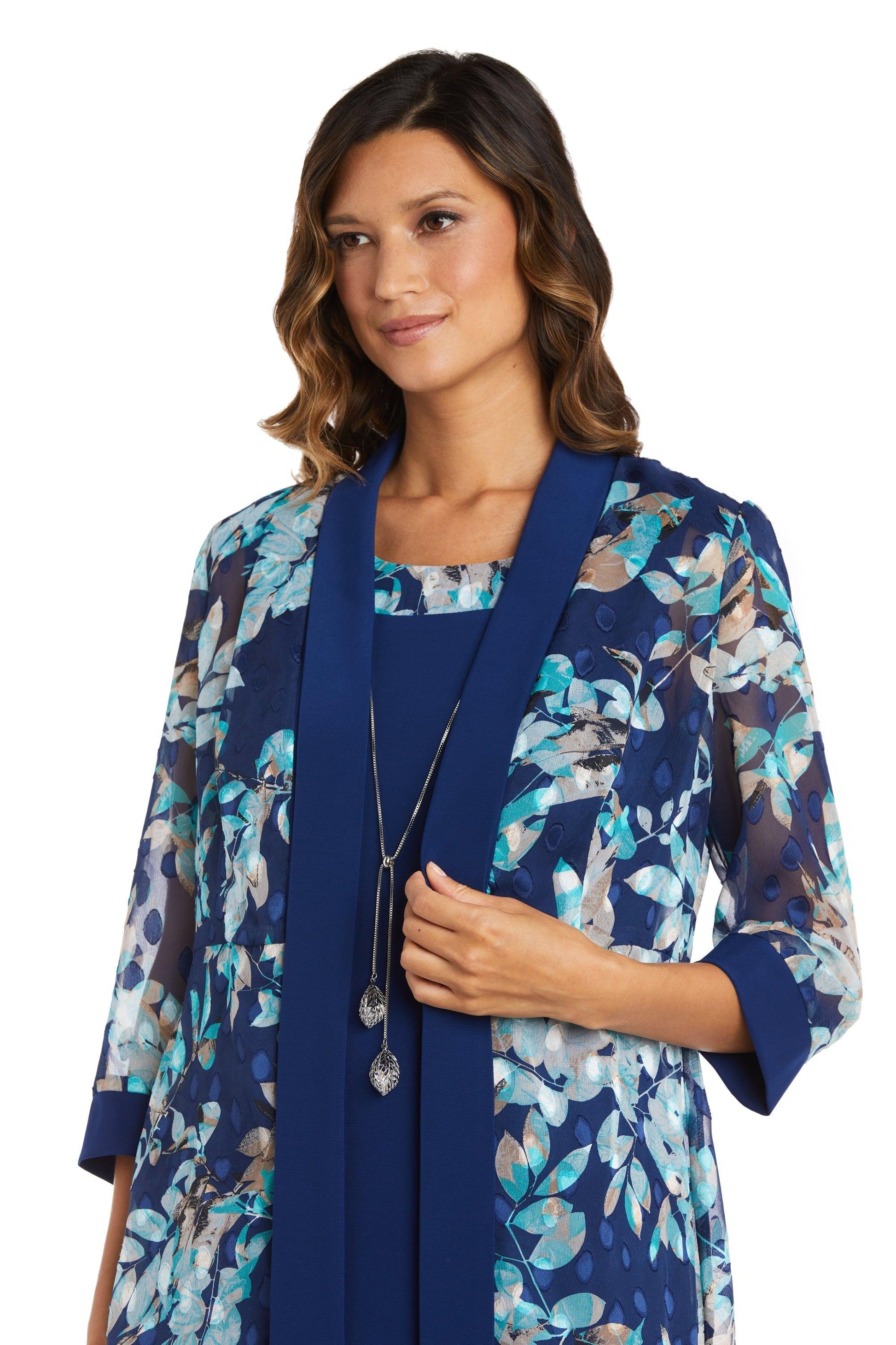 R&M Richards 9389 Short Two Piece Jacket Dress
