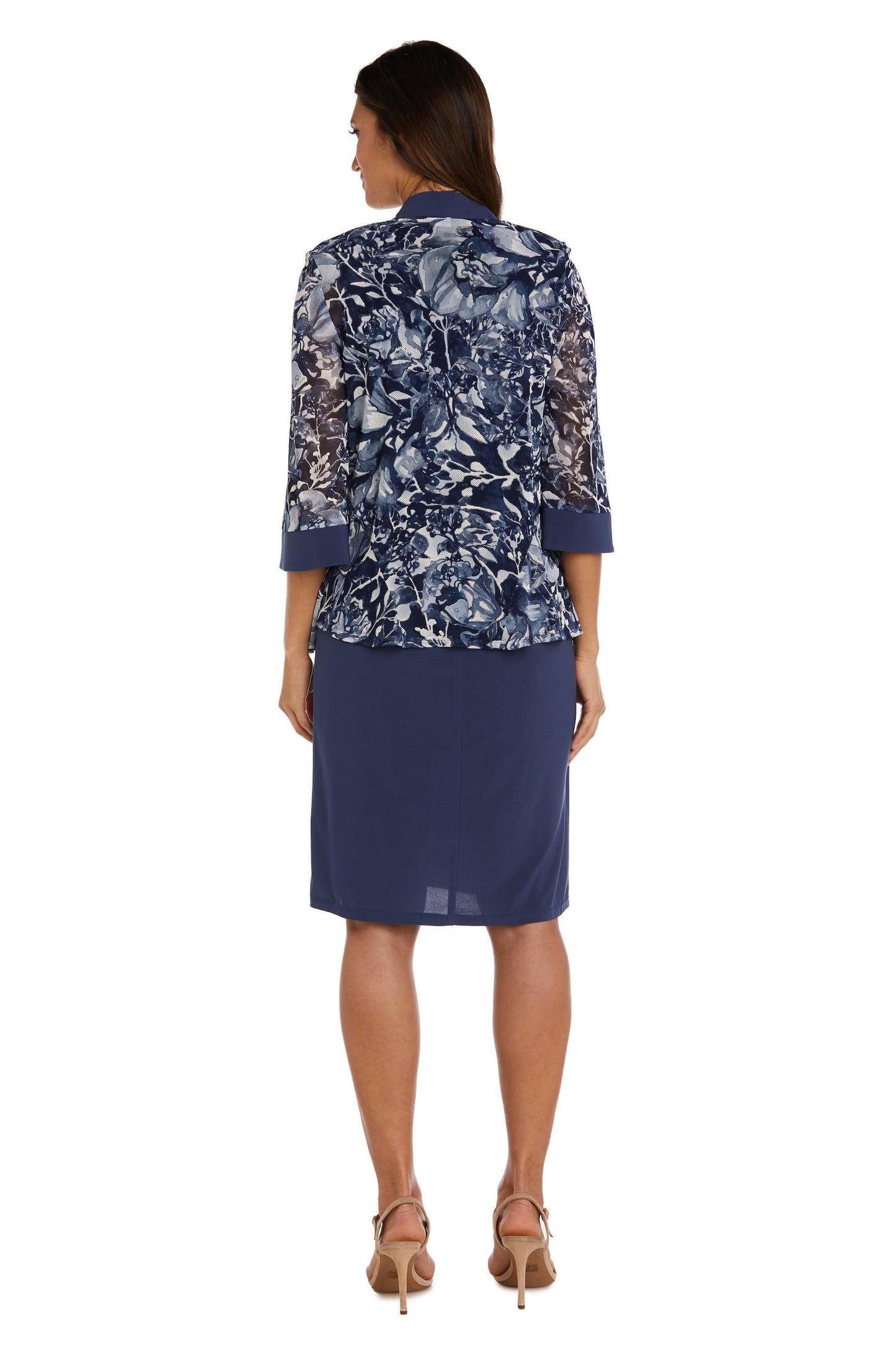 R&M Richards Short Two Piece Jacket Dress 9649 - The Dress Outlet