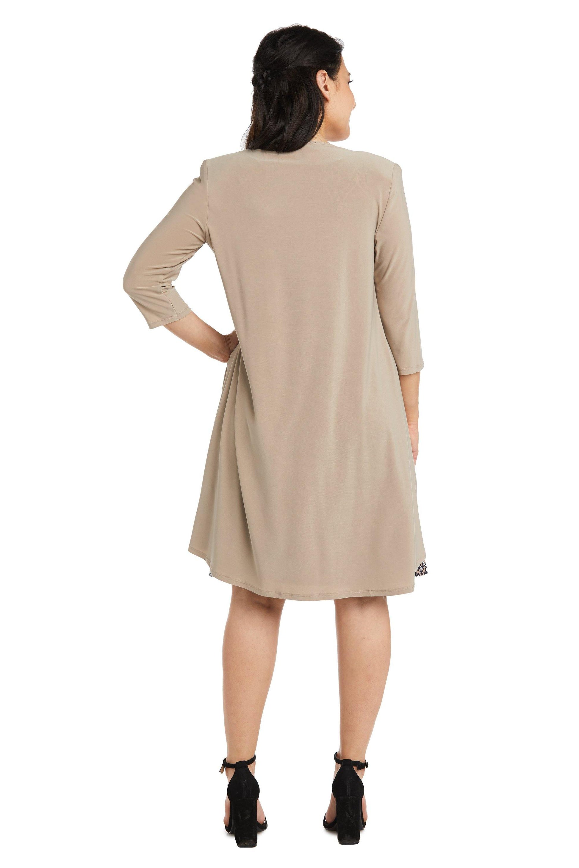 R&M Richards 7877P Short Two Piece Petite Dress