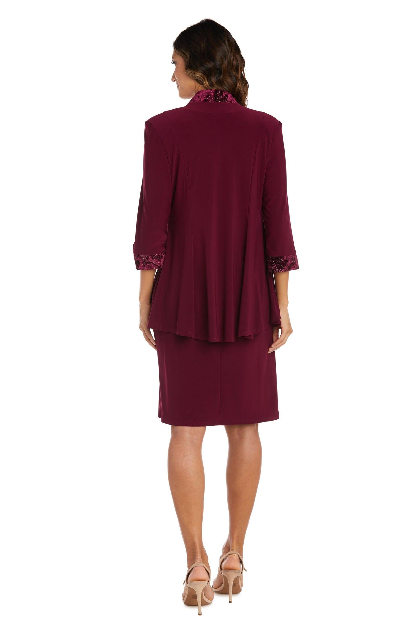 R&M Richards Short Two Piece Petite Dress 9205P - The Dress Outlet