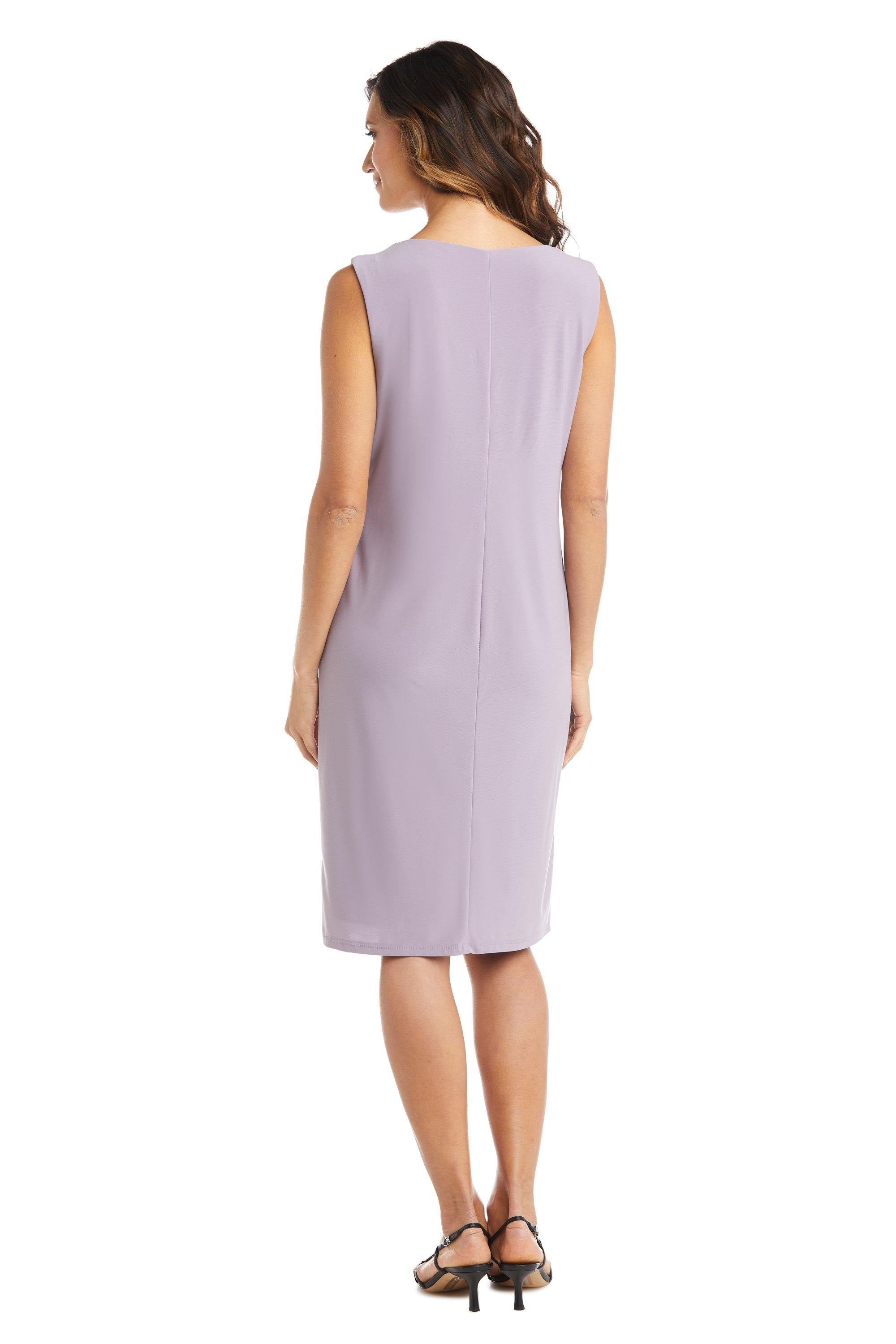R&M Richards 7077P Short Two Piece Set Petite Dress