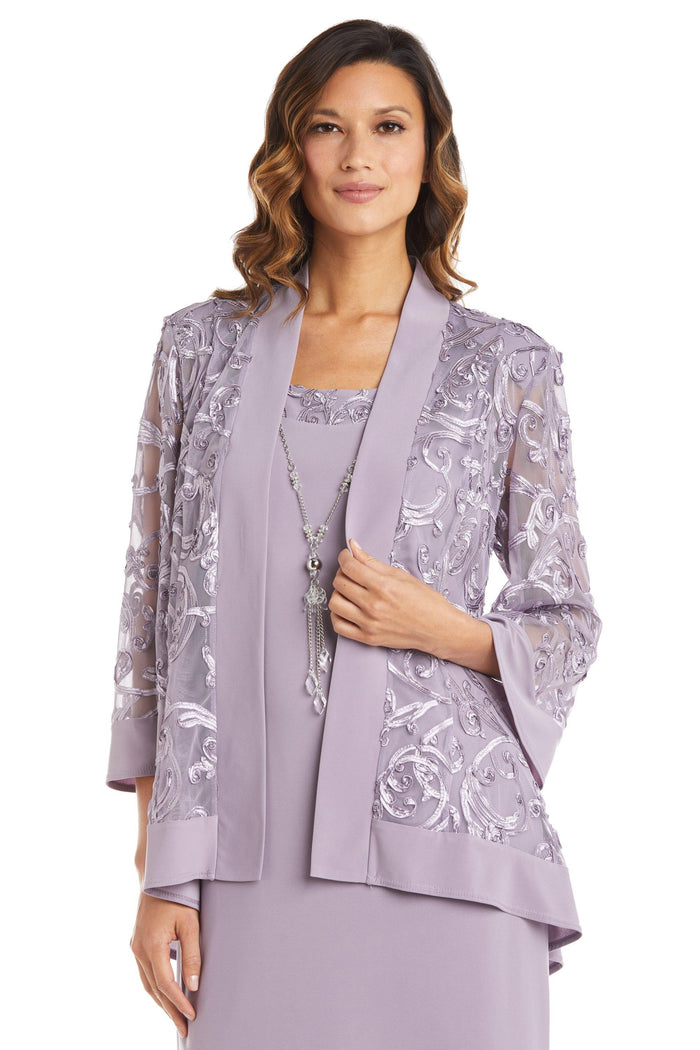 R&M Richards Short Two Piece Set Petite Dress 7077P - The Dress Outlet