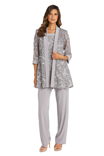 Navy R&M Richards 5012 Two Piece Formal Jacket Pant Suit for $93.99 – The  Dress Outlet