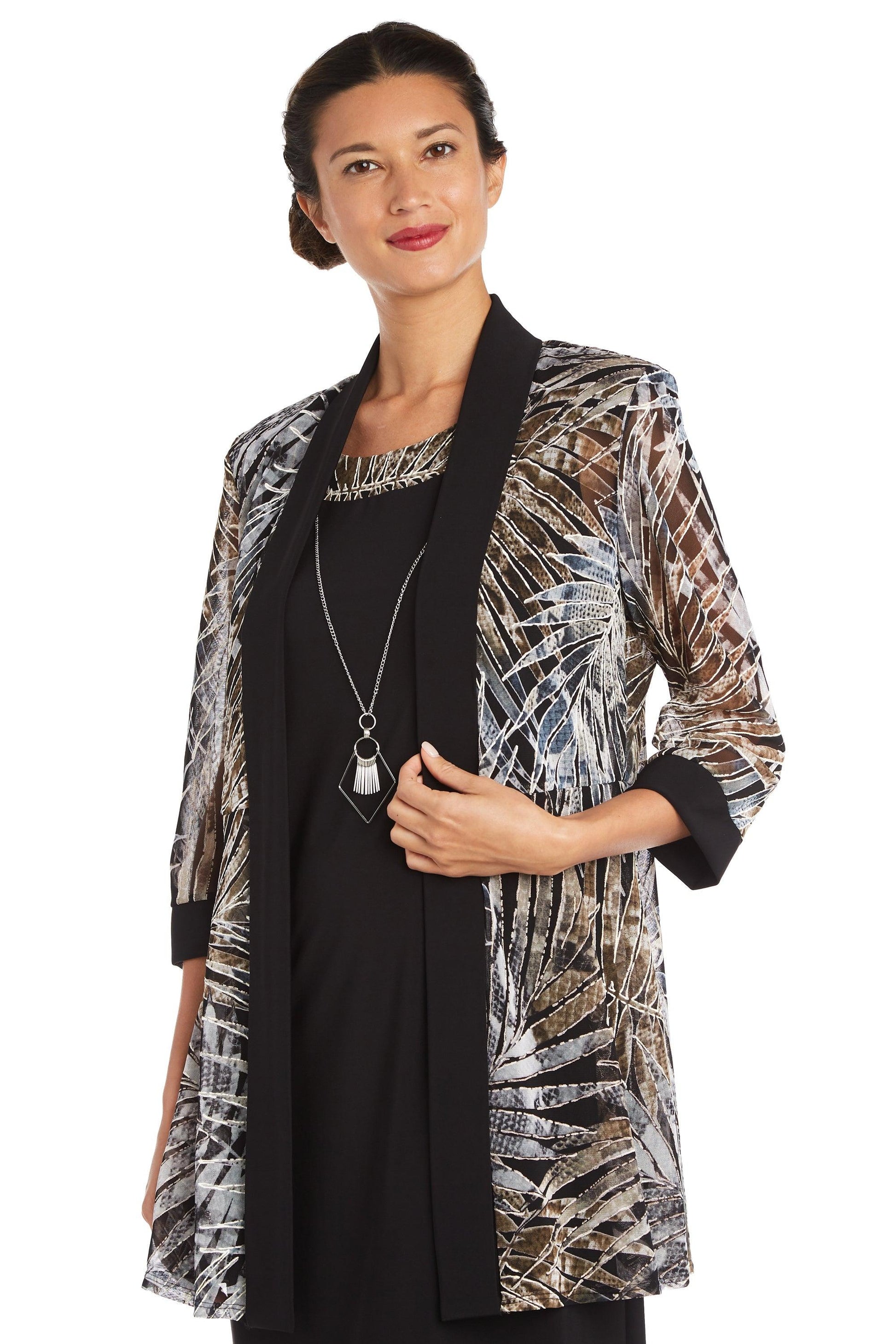R&M Richards 7953 Two Piece Short Jacket Dress