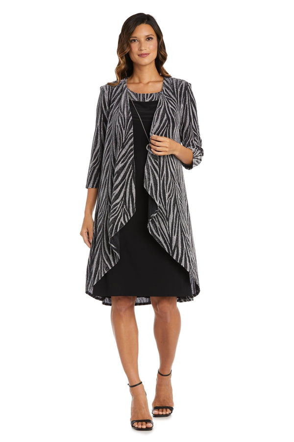Two Piece Short Dress Jacket R&M Richards 9457