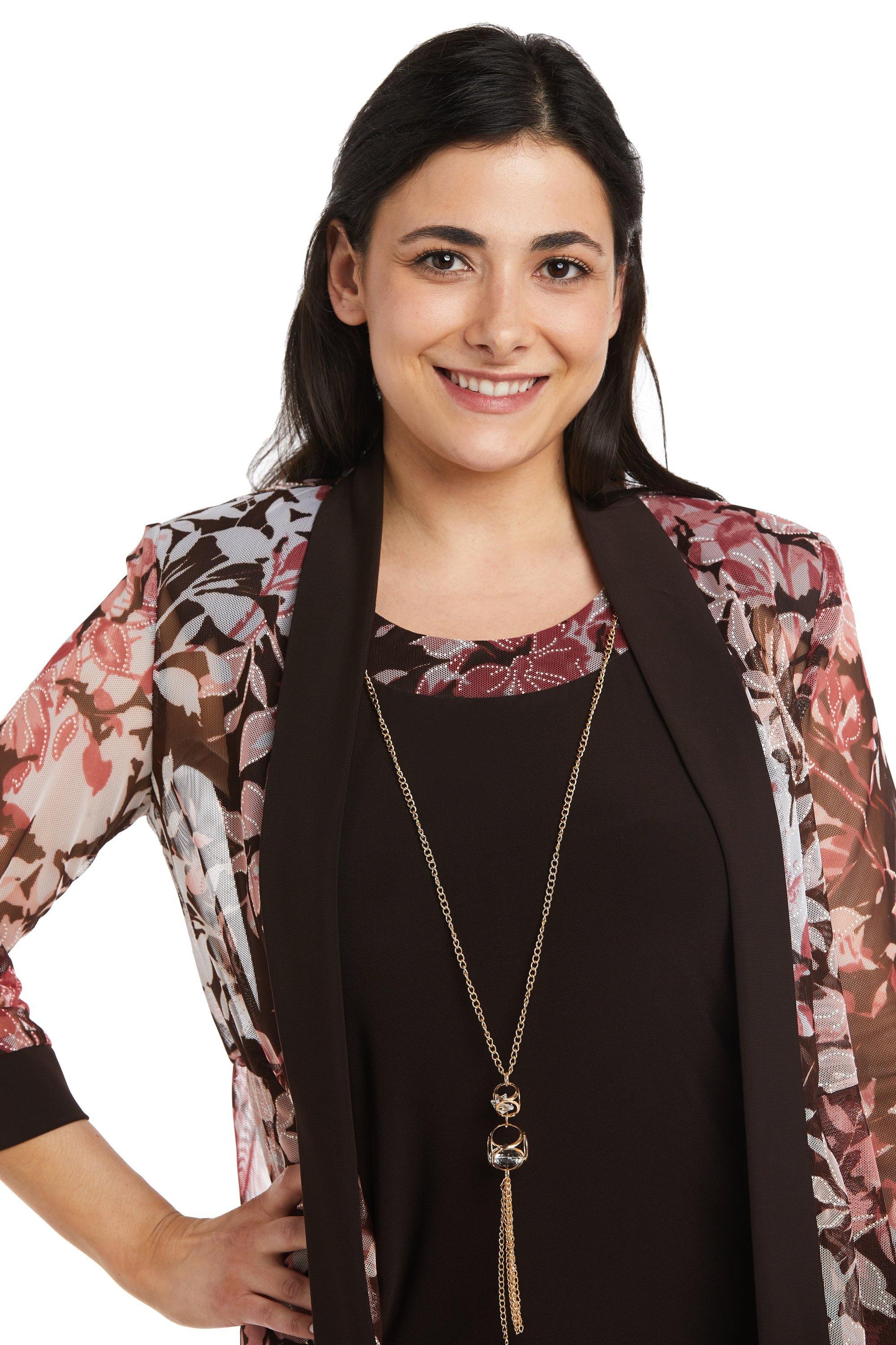 R&M Richards Two Piece Short Petite Dress 7913P - The Dress Outlet