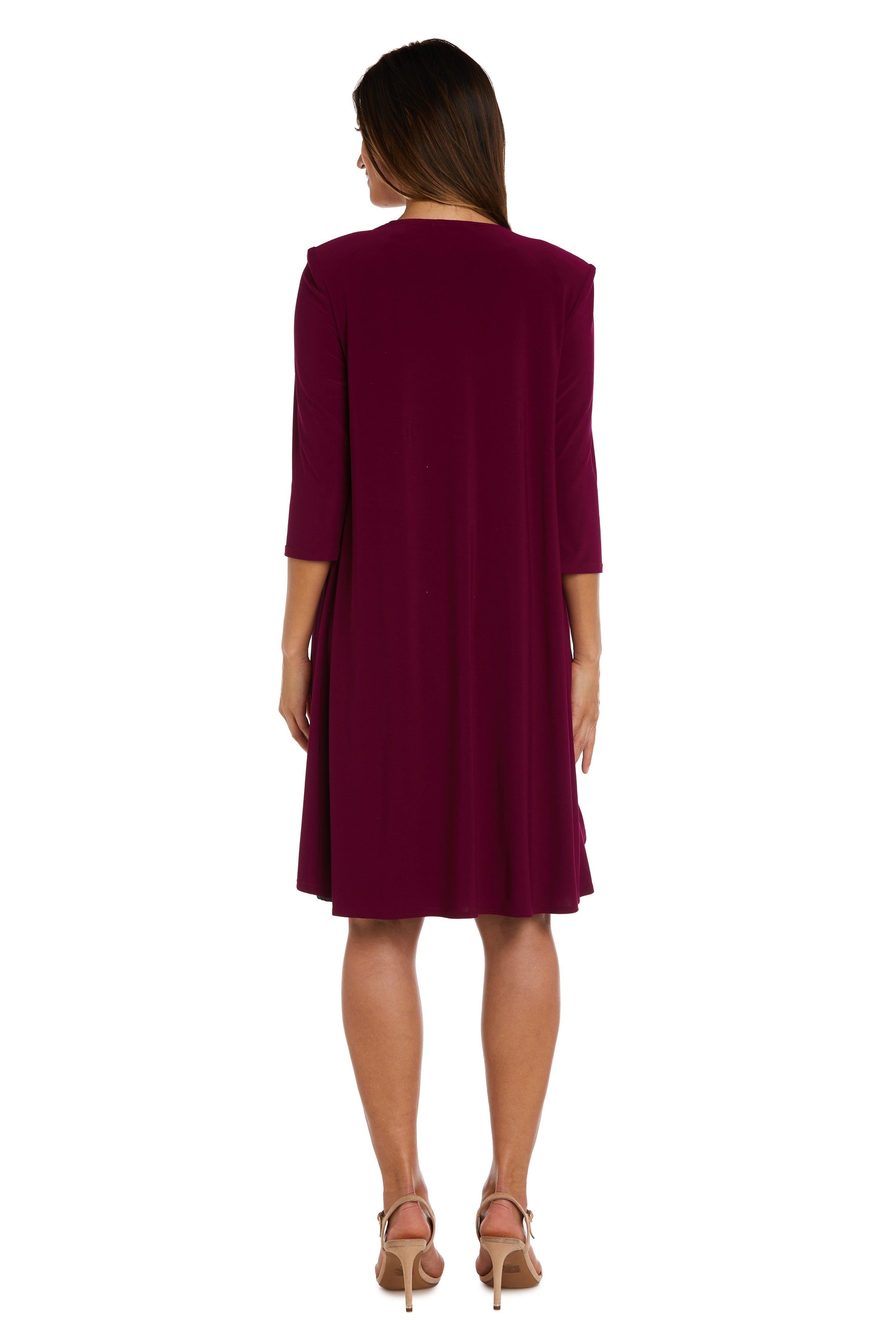 R&M Richards Two Piece Short Petite Dress 9667P - The Dress Outlet