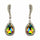 Rhinestone Encrust Diamond Open Teardrop Earrings - The Dress Outlet