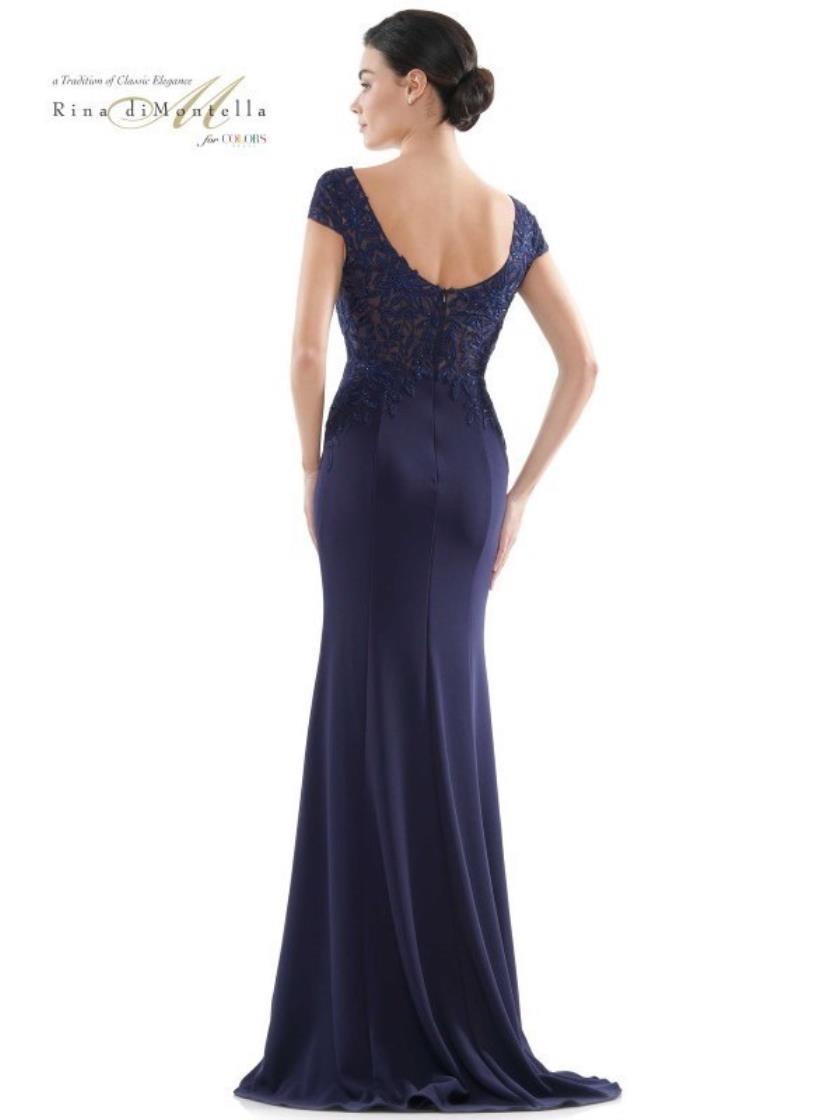 Rina di Montella Formal Beaded Long Dress 2718