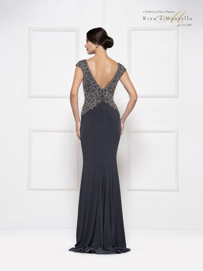 Rina di Montella Formal Long Dress 2692 - The Dress Outlet
