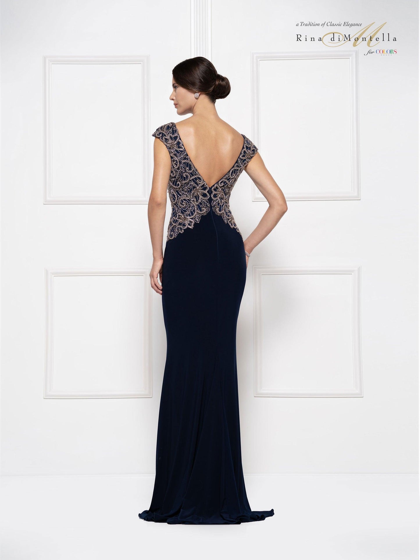 Rina di Montella Formal Long Dress 2692 - The Dress Outlet