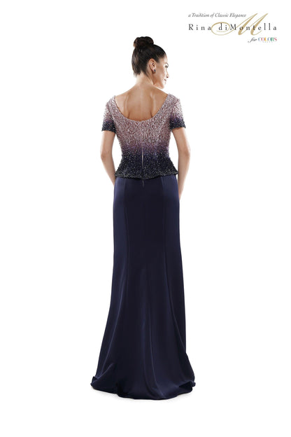 Rina di Montella Formal Long Evening Dress 2700 - The Dress Outlet