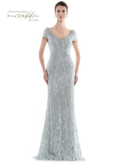 Rina di Montella Long Formal Dress 2716 - The Dress Outlet