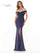 Rina di Montella Long Formal Off Shoulder Gown 2728 - The Dress Outlet