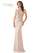Rina di Montella Long Halter Formal Dress 2755 - The Dress Outlet