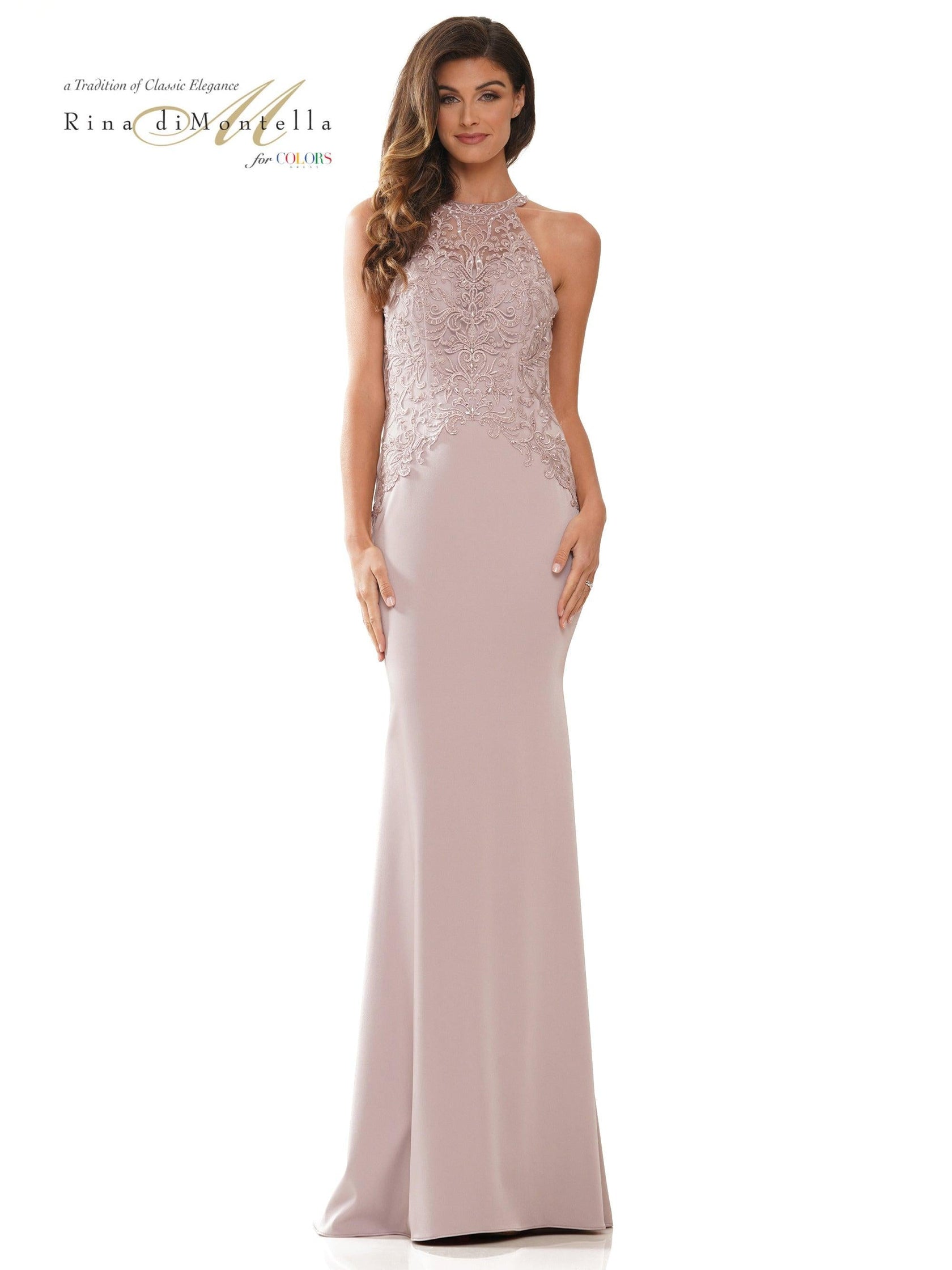 Rina di Montella Formal Long Evening Dress 2700 main image 0
