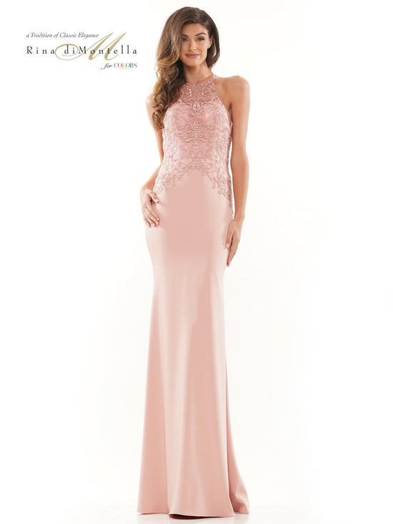 Rina di Montella Long Formal Evening Dress 2738