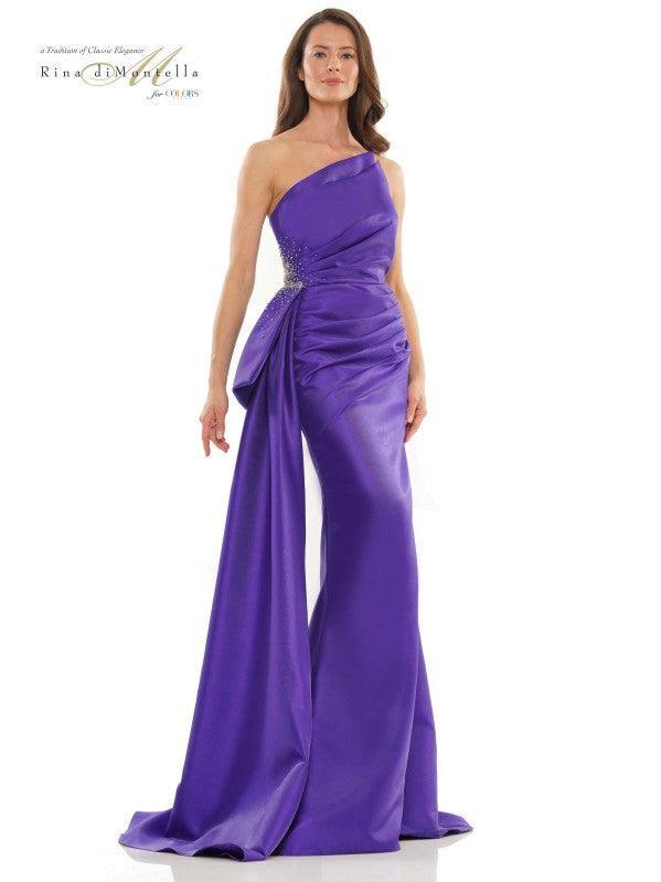 Rina di Montella Long Strapless Formal Dress 2750 Sale