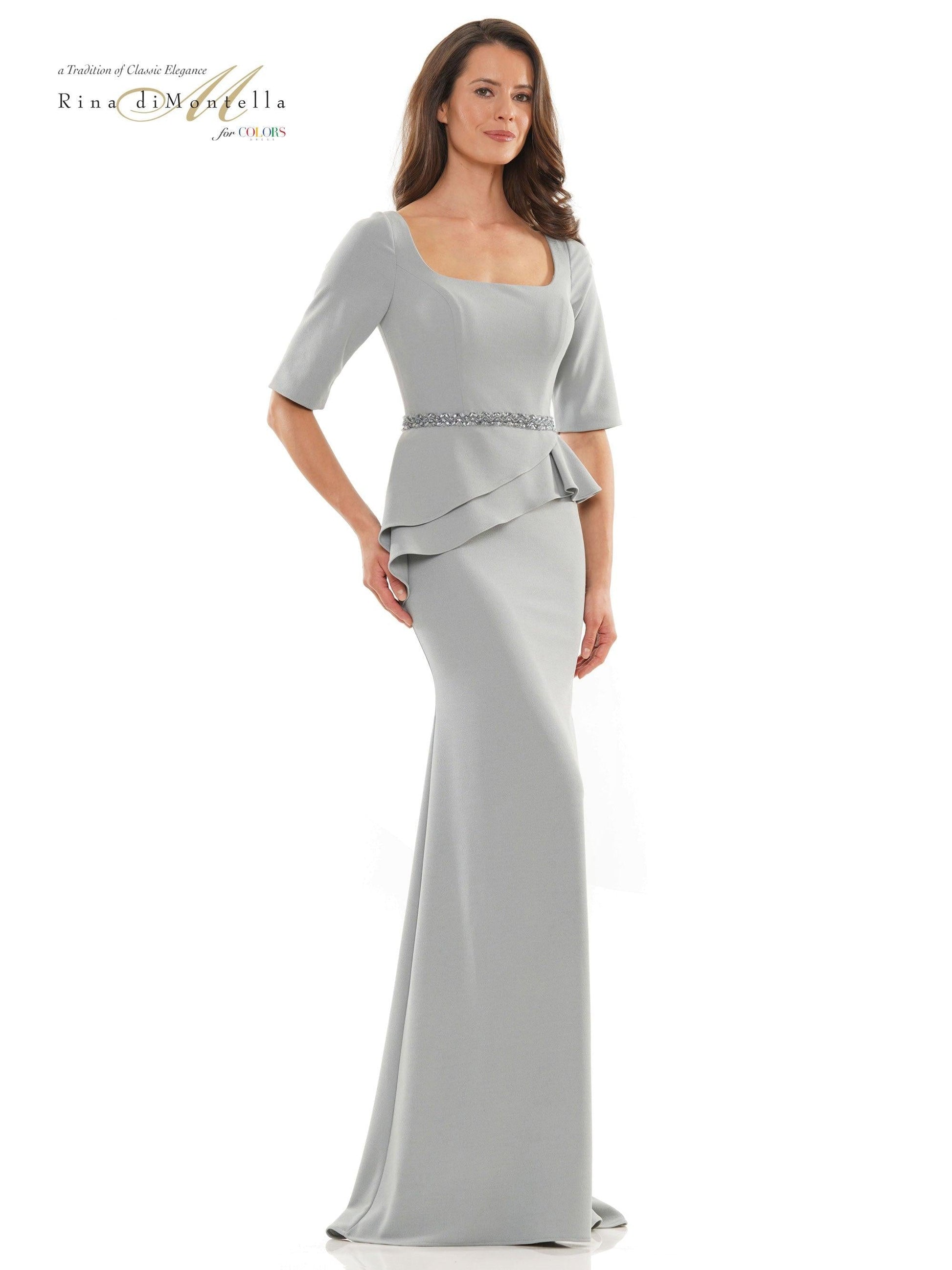 Rina di Montella Mother of the Bride Long Gown 2761