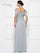 Rina di Montella Off Shoulder Long Dress 2674 - The Dress Outlet