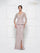 Rina di Montella Peplum Style Long Dress 2685 - The Dress Outlet