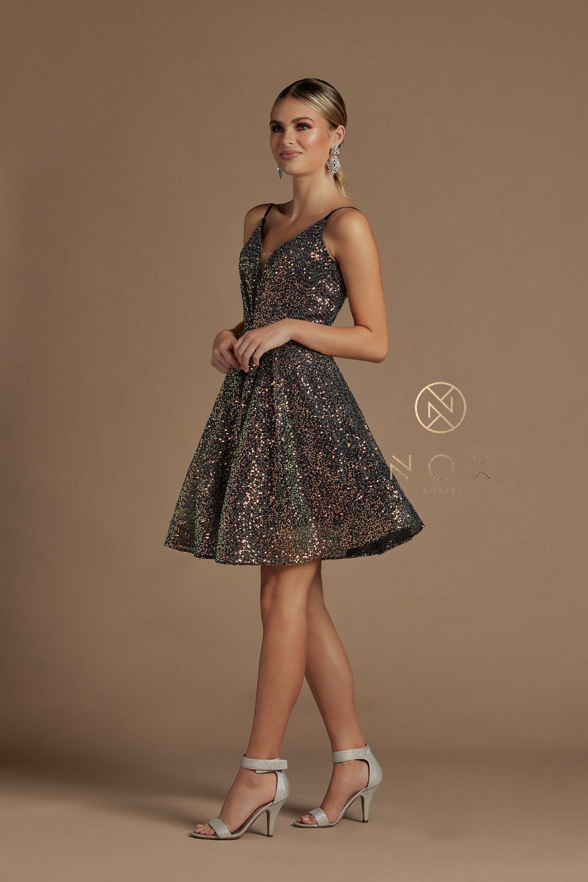 Sequins Cocktail Short Homecoming Dress Sale