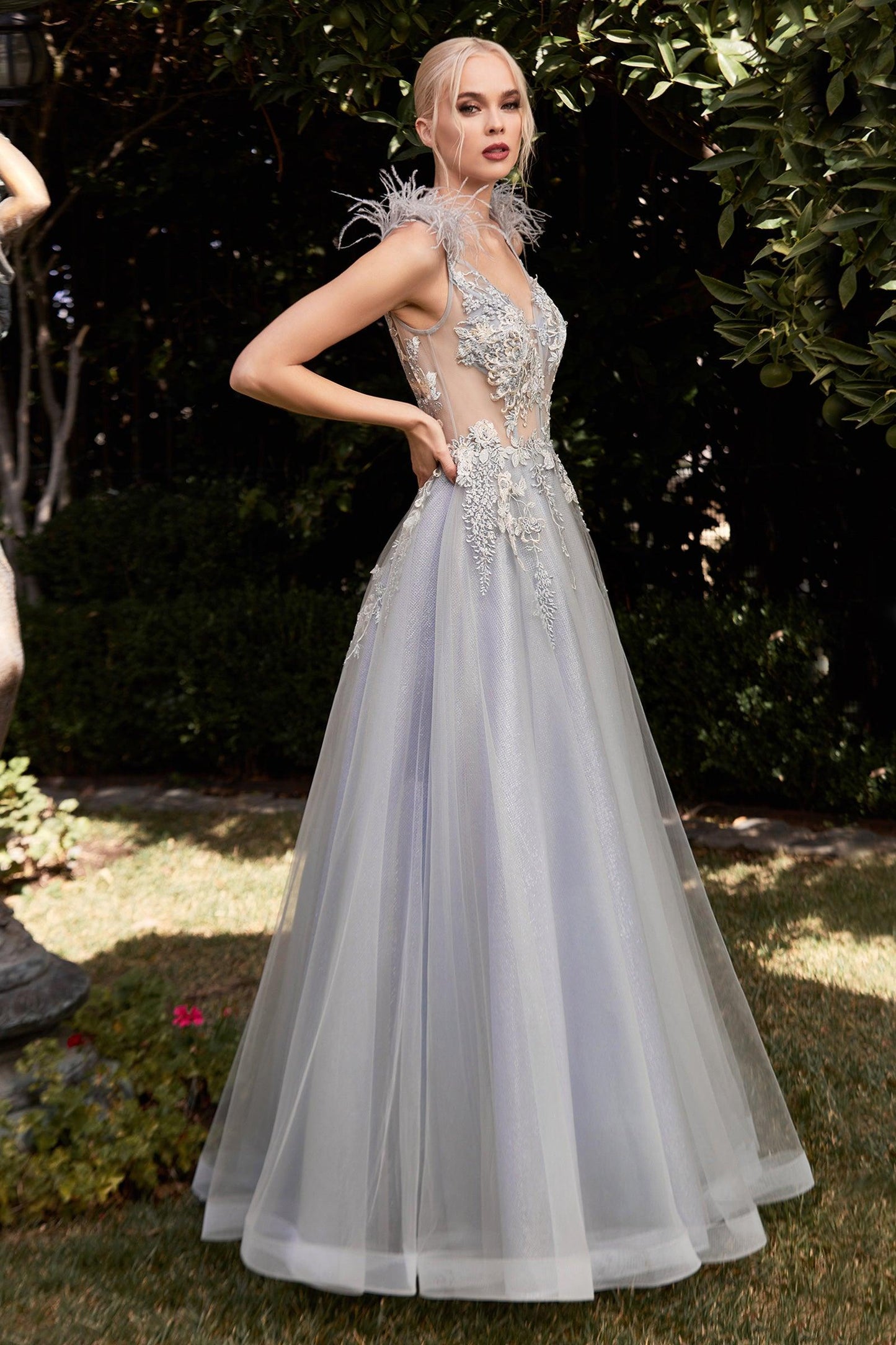 Sexy Sleeveless Long Prom Dress - The Dress Outlet