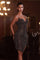 Short Cocktail Hot Stone Dress - The Dress Outlet