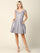 Short Cocktail Off Shoulder Glitter Prom Dress - The Dress Outlet