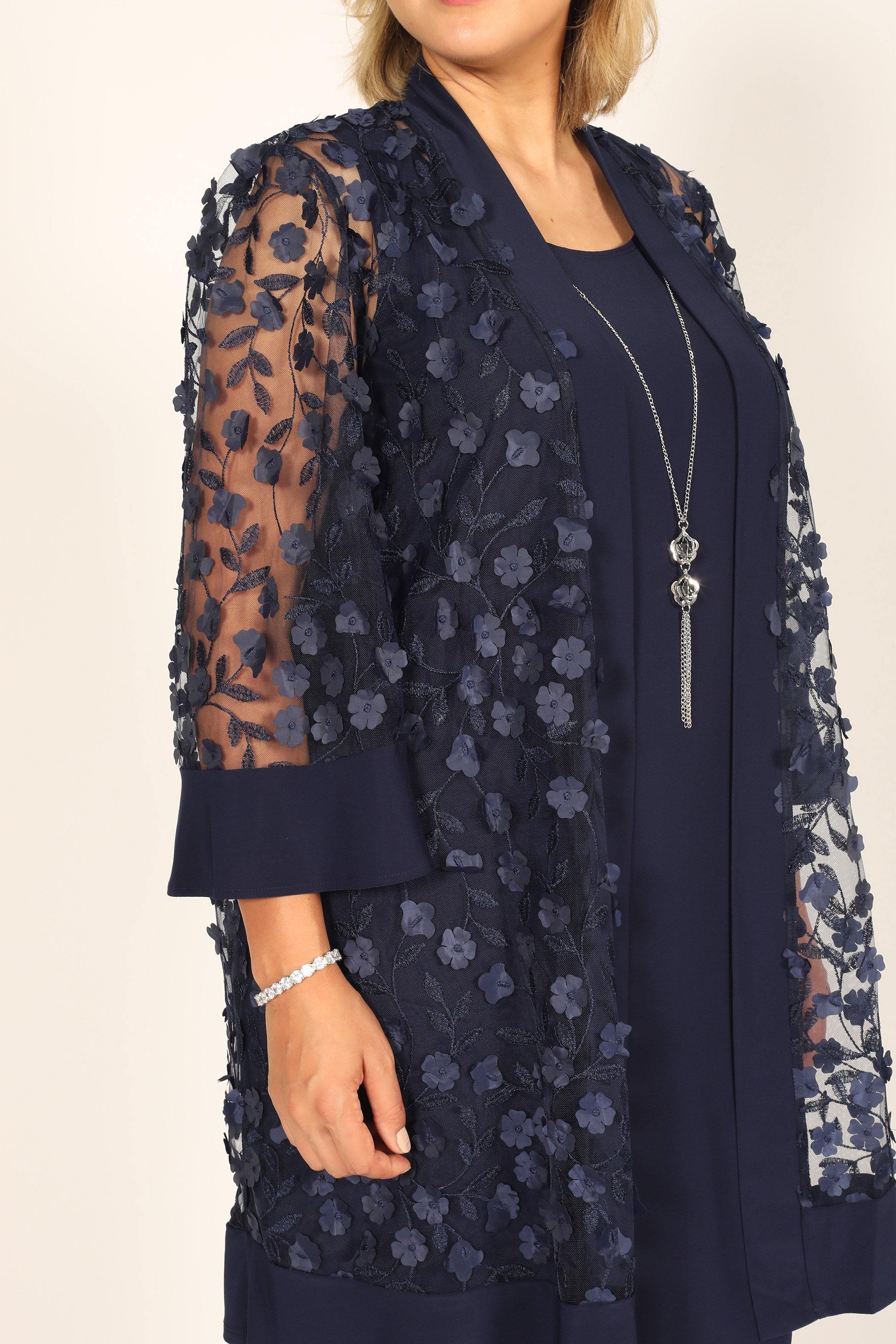 Short Formal Mother of the Bride Dress - The Dress Outlet