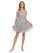 Short Off Shoulder Homecoming Cocktail Dress - The Dress Outlet