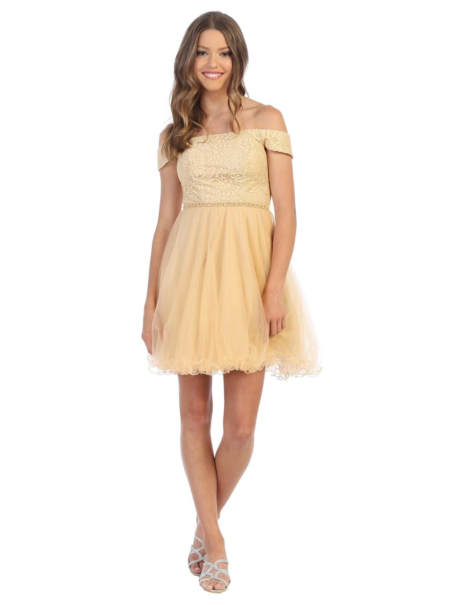 Short Off Shoulder Homecoming Cocktail Dress Short Off Shoulder Homecoming Cocktail Dress