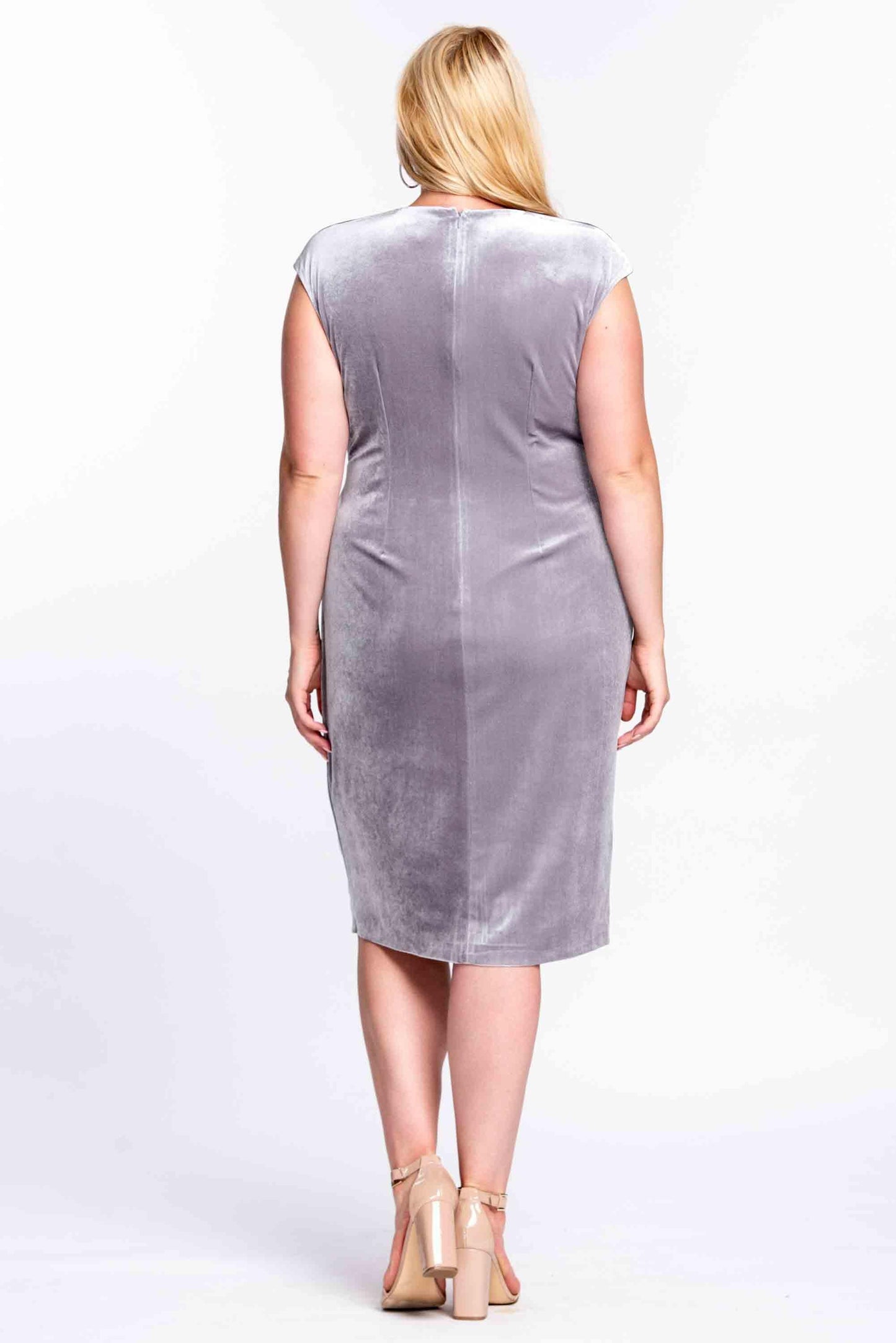 Short Plus Size Short Dress Cocktail - The Dress Outlet