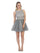 Short Prom Sleeveless Lace Cocktail Party Dress - The Dress Outlet