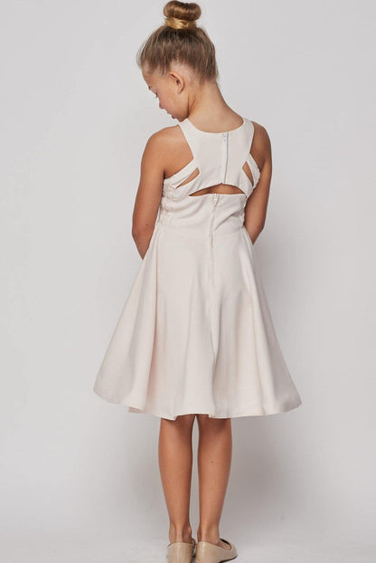 Short Sparkle Flower Girl Dress - The Dress Outlet Cinderella Couture