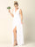 Simple Bridal Gown Long Sleeveless Wedding Dress - The Dress Outlet
