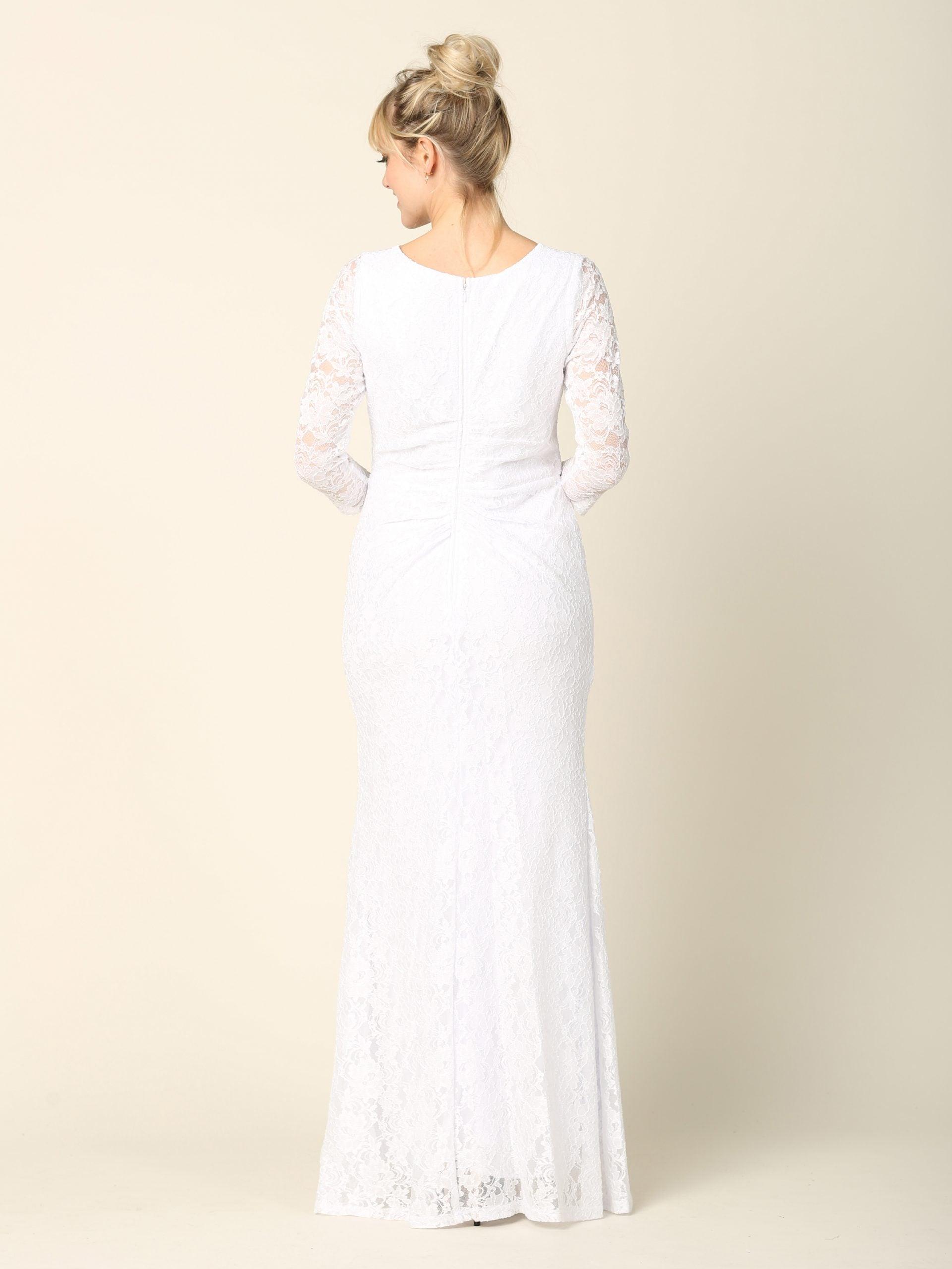 Evening Gown David's Bridal Kiyonna Buy Size 3x Wedding Dresses Shop Amour  Lace Wedding Gown Plus Size Long Lace Bridal Gown Kiyonna