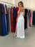 Simple Long Wedding Dress Size 8 - The Dress Outlet