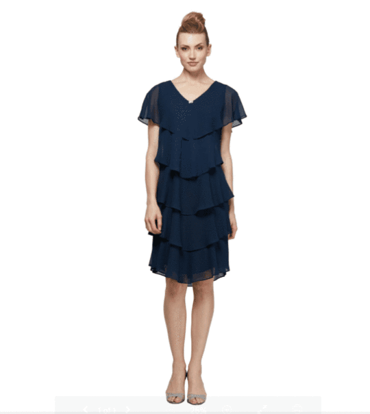 SL Fashions 1175251 Short Formal Dress