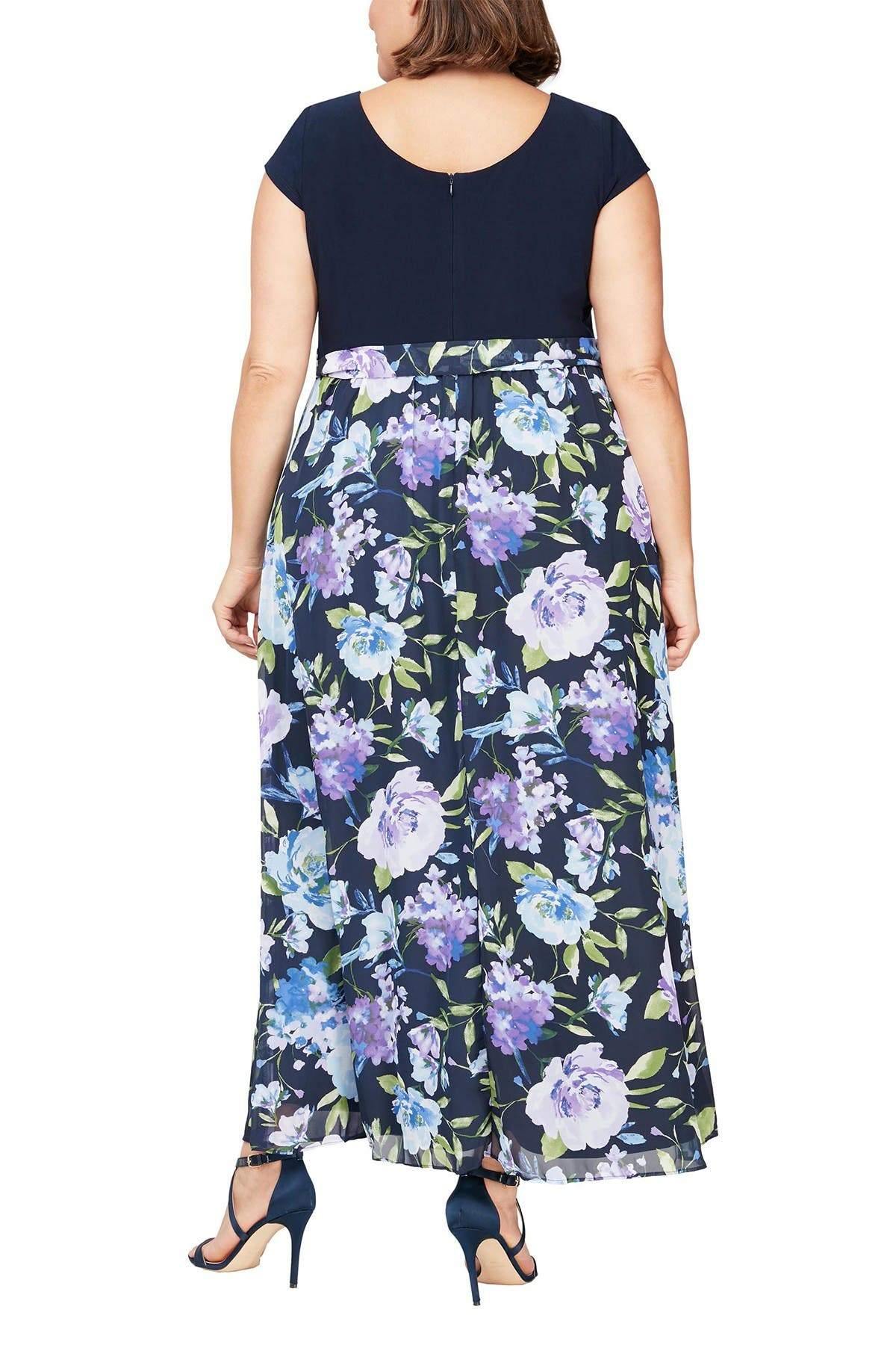 SL Fashions Long Formal Dress 9477414 - The Dress Outlet