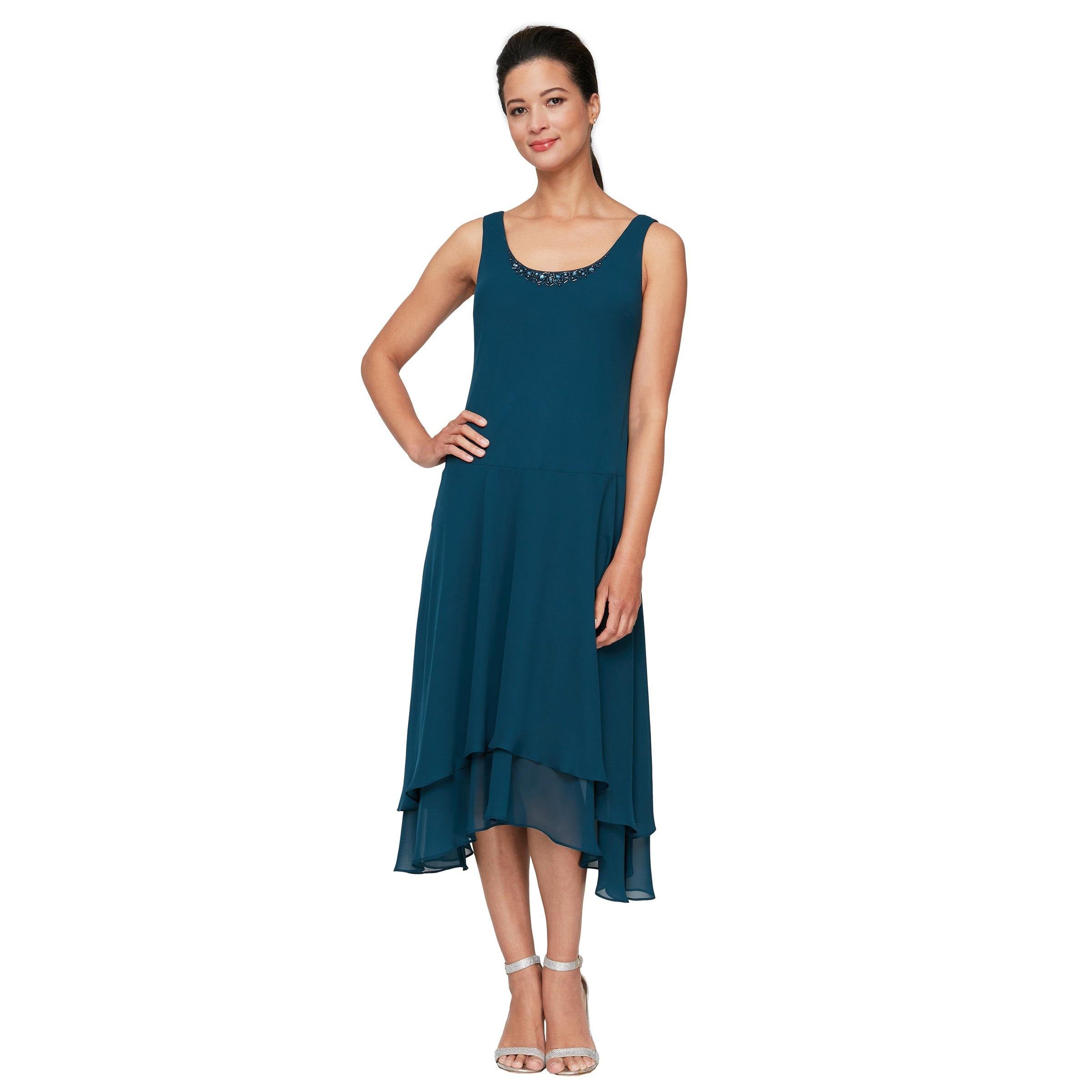 SL Fashions Mother of the Bride Jacket Dress 116184 - The Dress Outlet