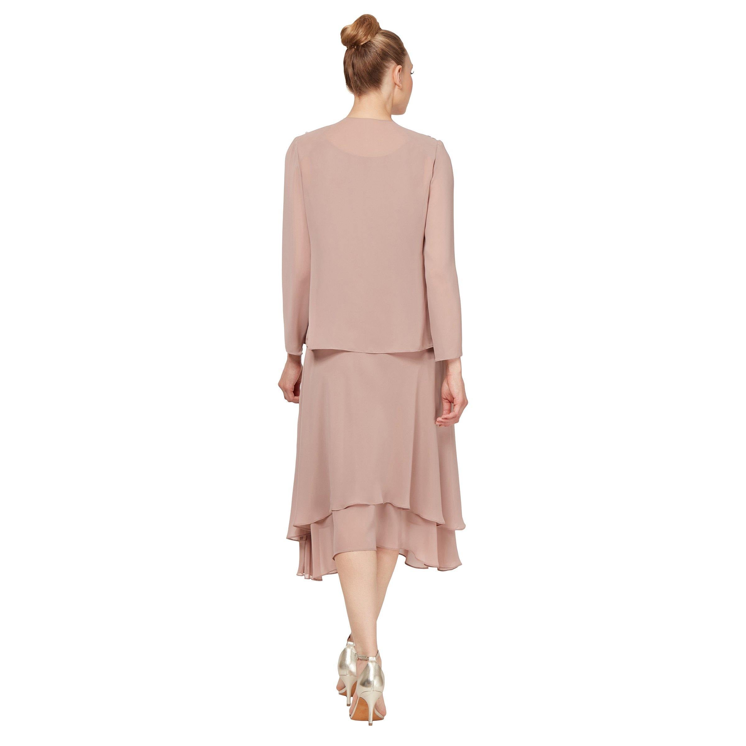 SL Fashions Mother of the Bride Jacket Dress 116184 - The Dress Outlet
